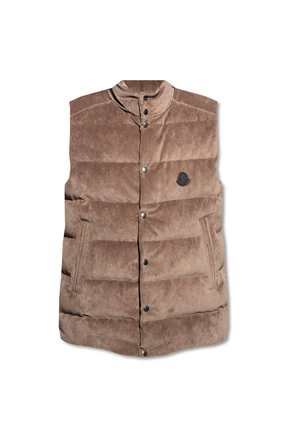 Brown 'Tibb' corduroy vest Moncler - Vitkac Canada